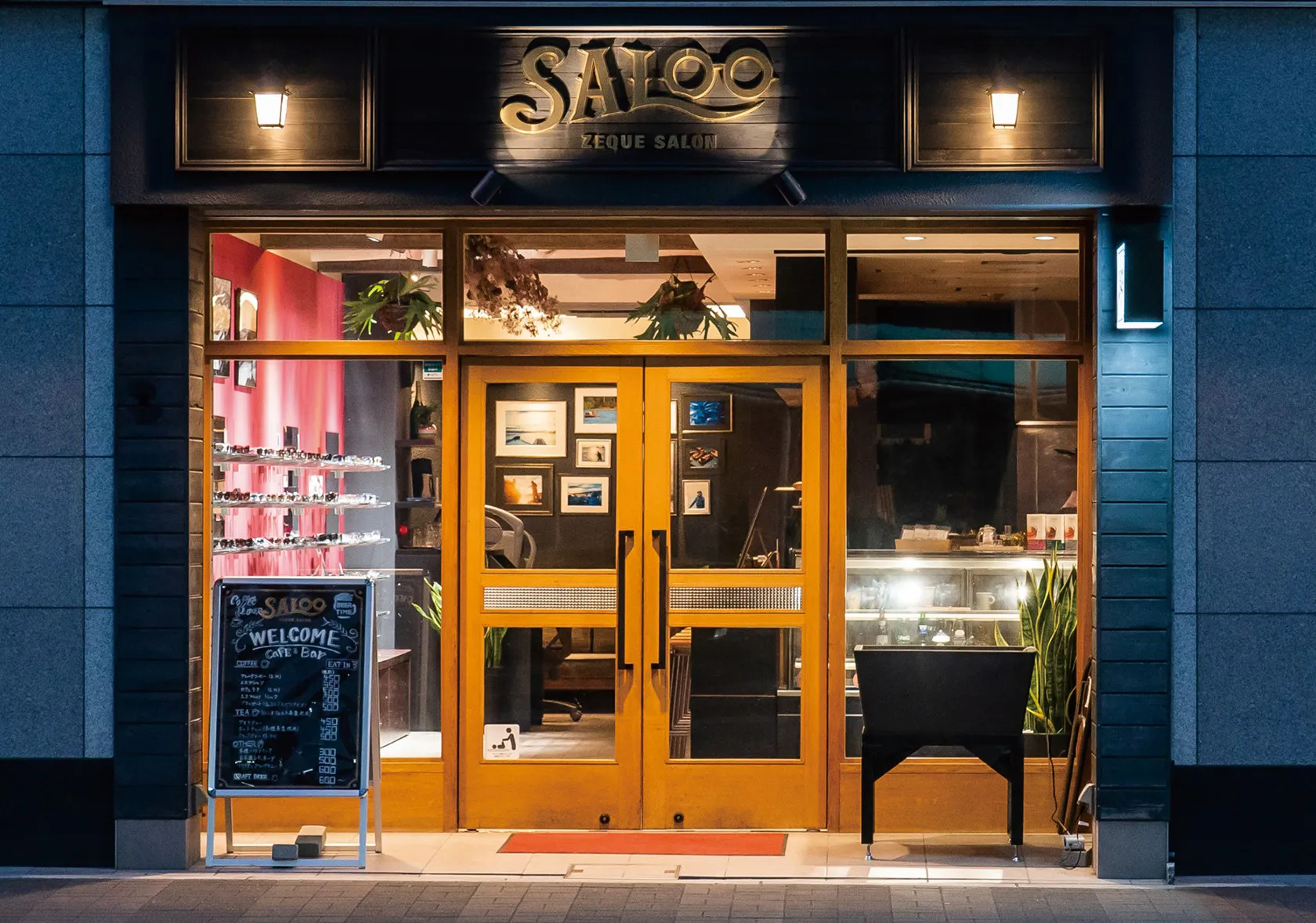 Zeque ショールーム SALOO の外観