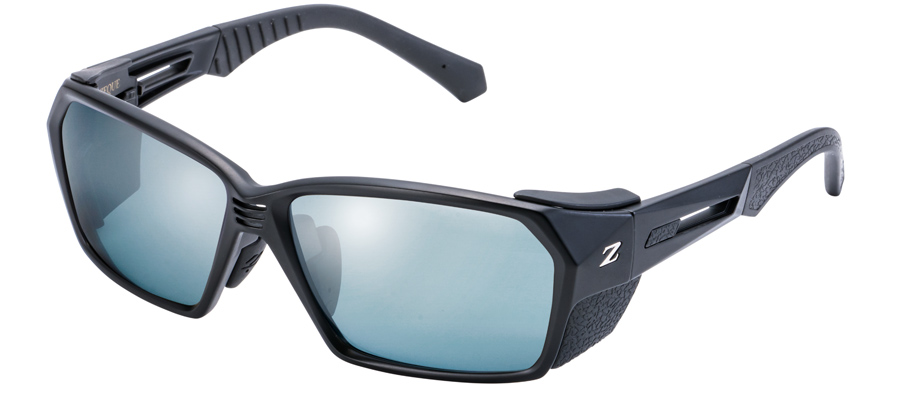 LOOF F-2055 MATTE BLACK / MASTER BLUE 偏光サングラス